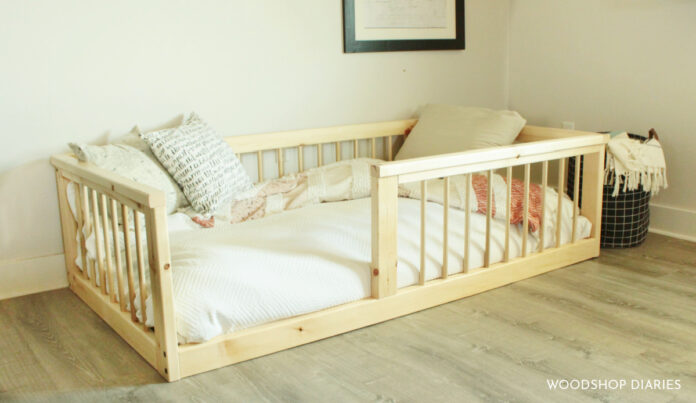 Toddler Bed Frame With Rails